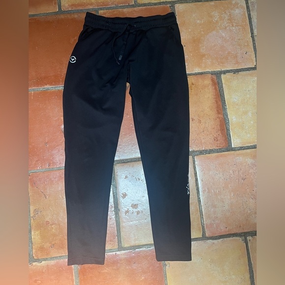 Virus Pants - Virus Black Track Pants for Active Comfort